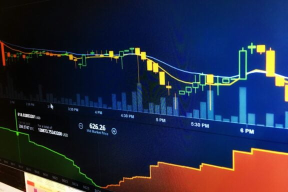 Currency exchange data graph and charts data