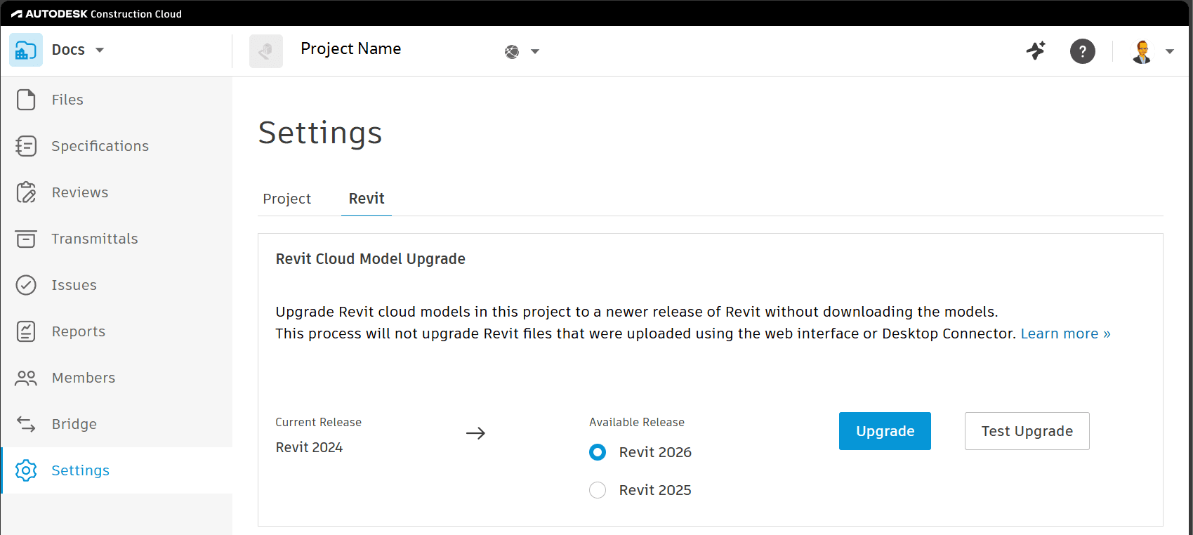 Revit Cloud Model Upgrades Part 1 – How the ACC Project Updater Works ...